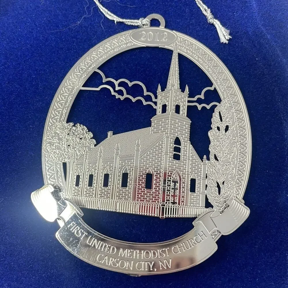 Bundle of 8 Carson City, Nevada yearly ornaments